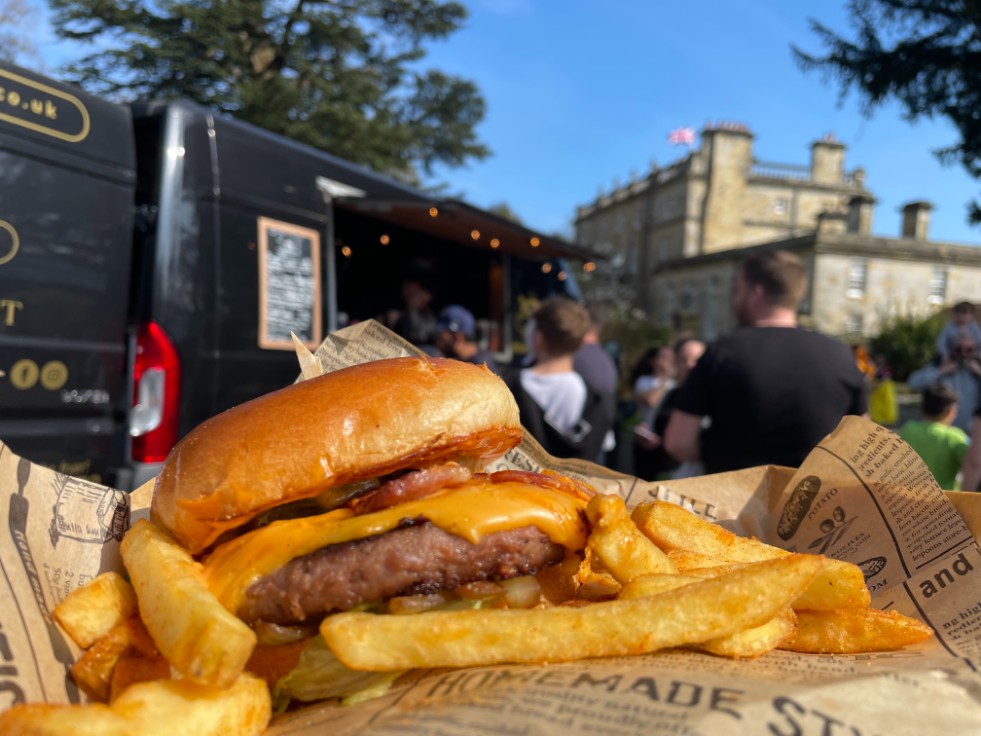 Burger and Chips in Chalkshire