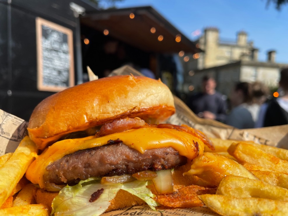 Burger and Chips in West Brompton