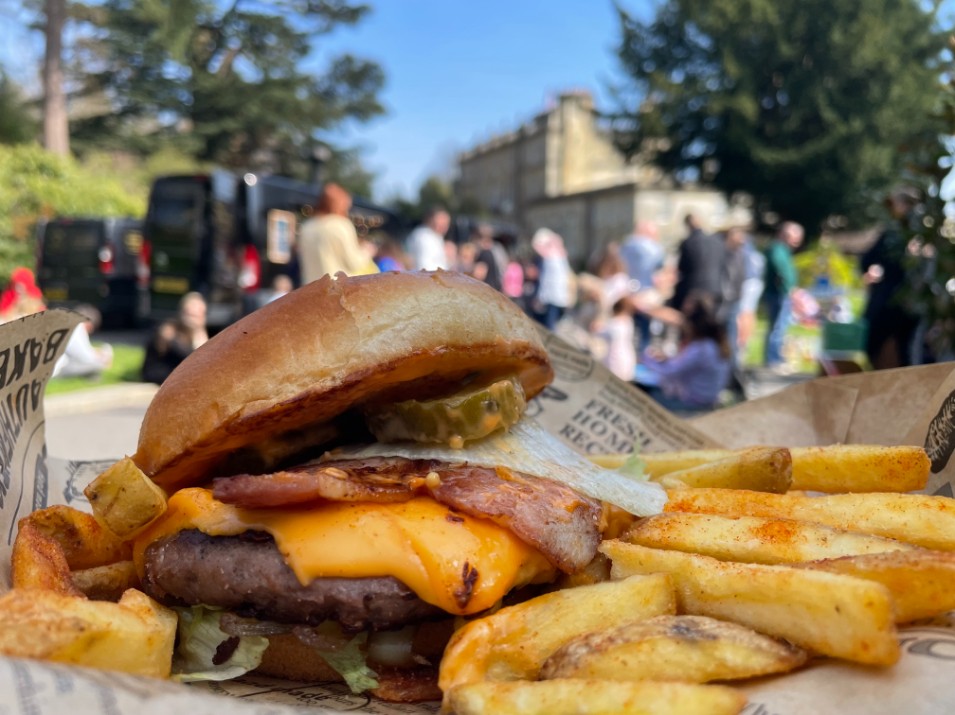 Burger and Chips in St Mary in the Marsh