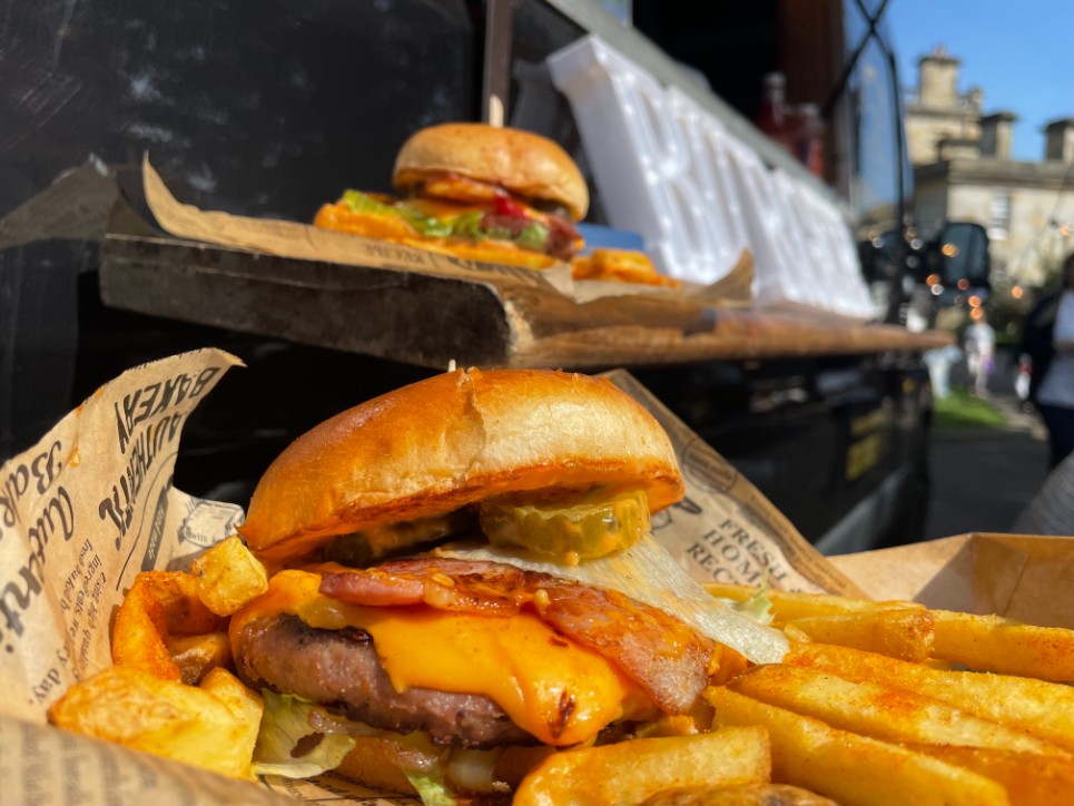 Burger and Chips in Westwell