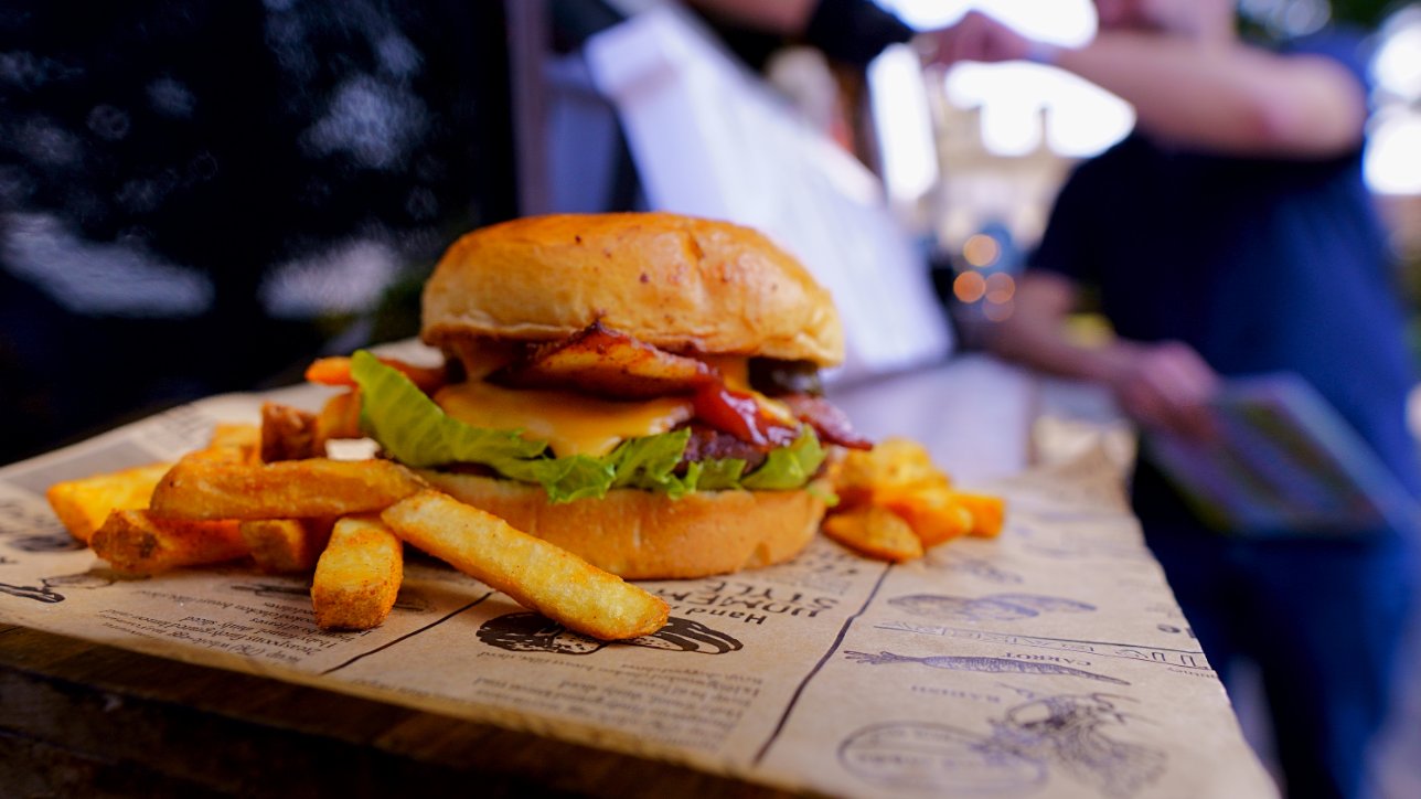 Local Cooks Green Burgers