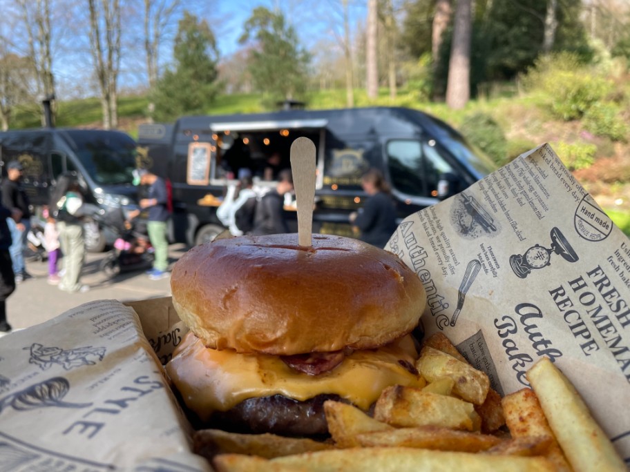 Burger and Chips in Welwyn Garden City