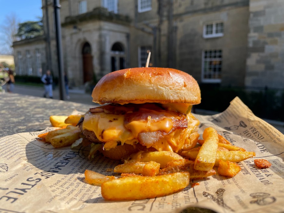 Burger and Chips in Browninghill Green