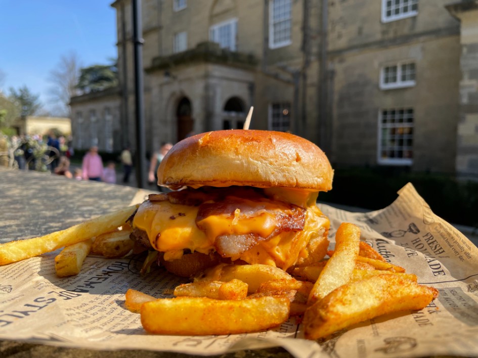 Burger and Chips in Brockenhurst