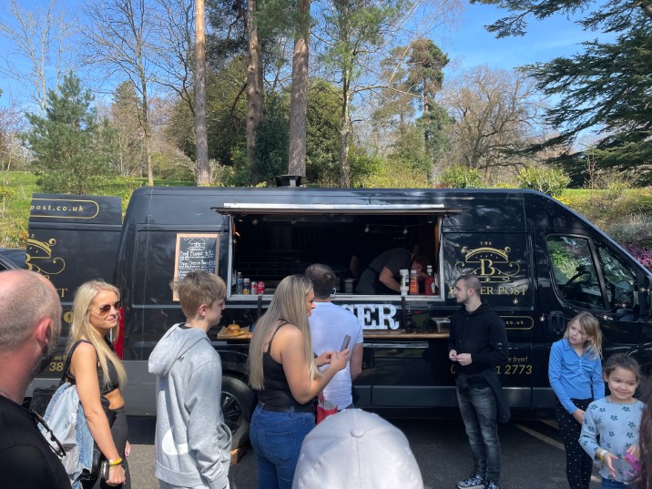 Catering Van in Crux Easton