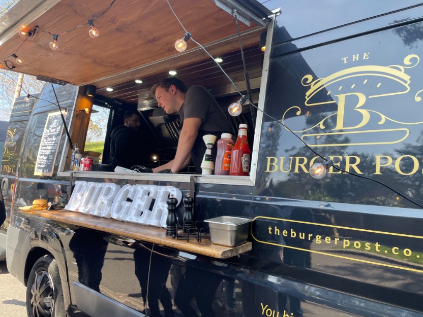 Catering Van in Little Mongeham