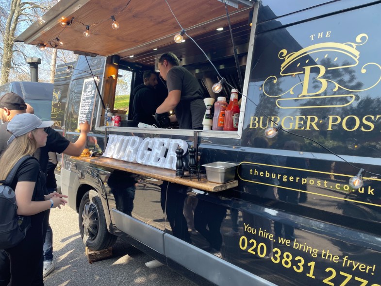 Catering Van in West Brompton