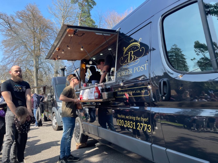 Catering Van in Sutton at Hone