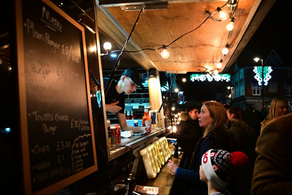 Burger Van Catering in Hampshire