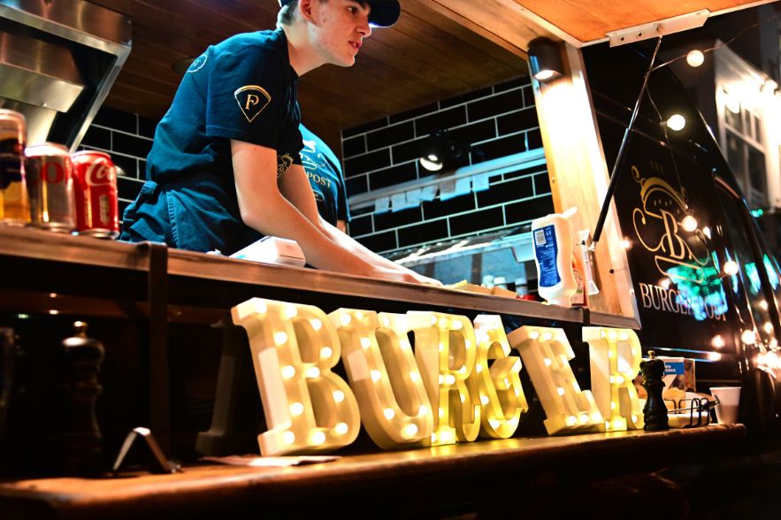 Burger Van Catering in England