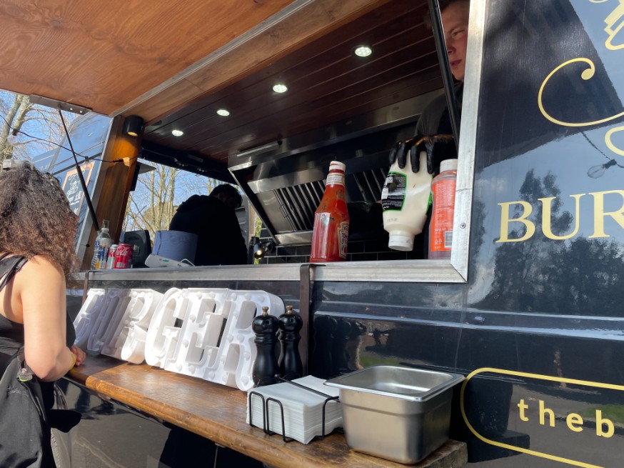 Catering Van in Tufnell Park
