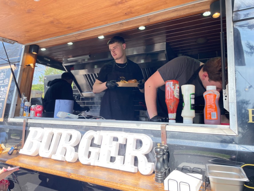 Catering Van in Pledgdon Green