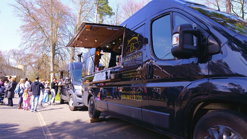 Catering Van in Bradwell Waterside