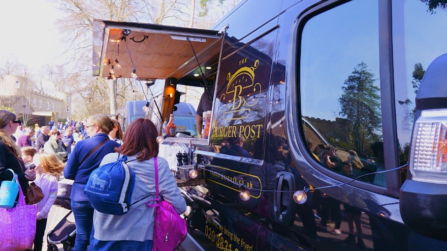 Catering Van in Warnborough Green