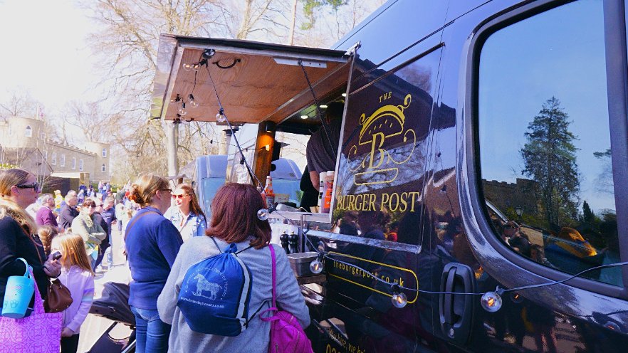 Catering Van in Honey Hill