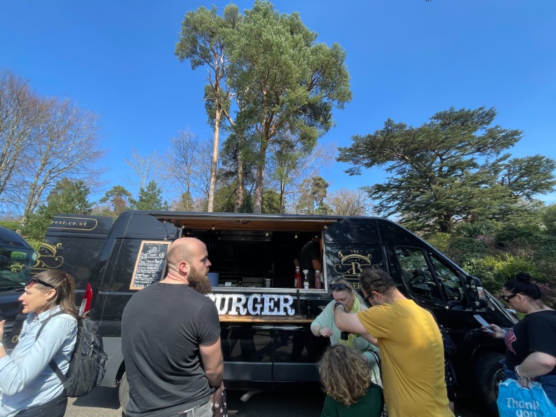 Catering Van in Pluckley Thorne