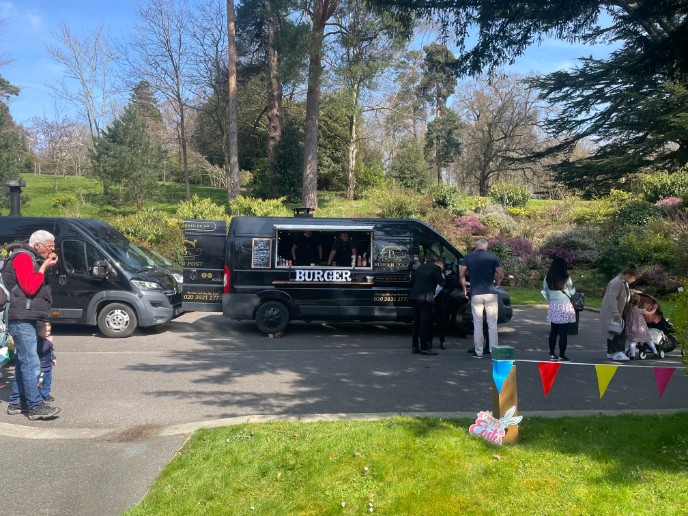 Catering Van in Browninghill Green