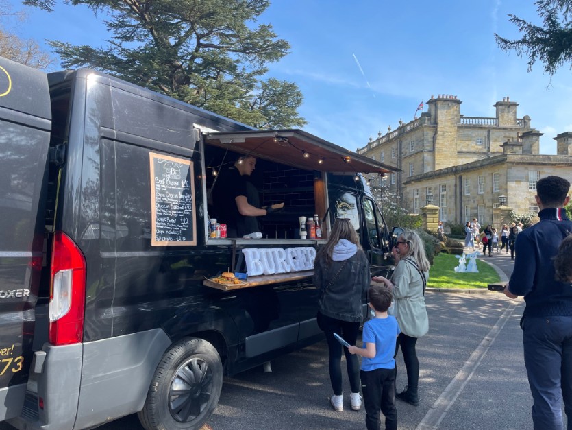 Burger Van Catering in Camden