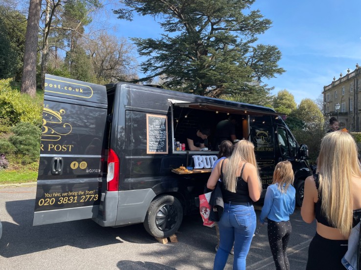 Catering Van in Hinxworth