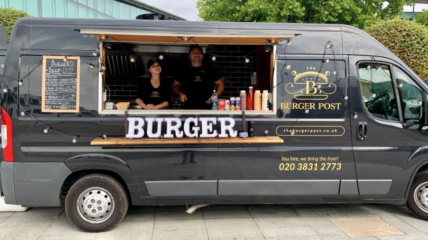 Mobile Burger Van Waldron Down