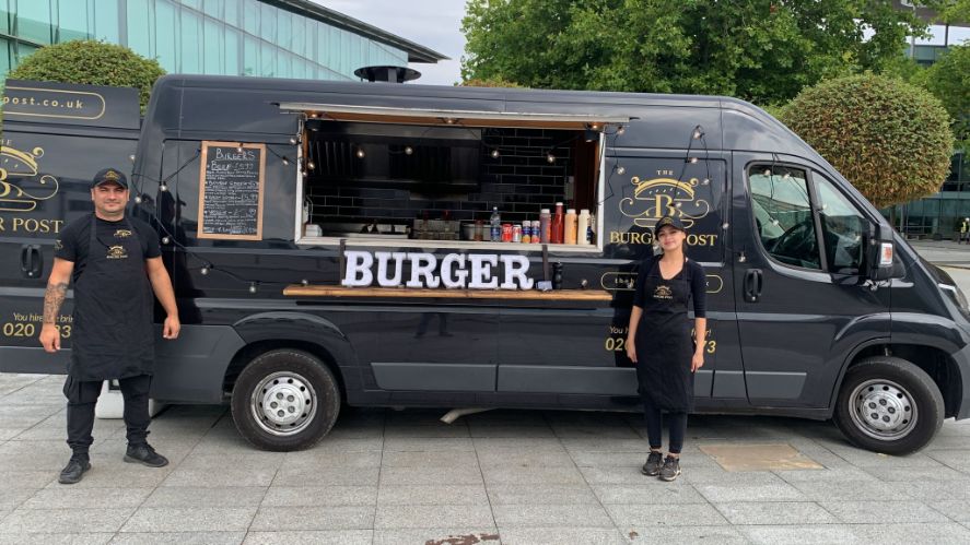 Mobile Burger Van Borley Green