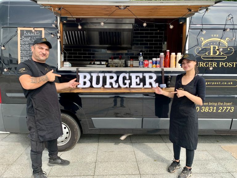 Mobile Burger Van Shellwood Cross