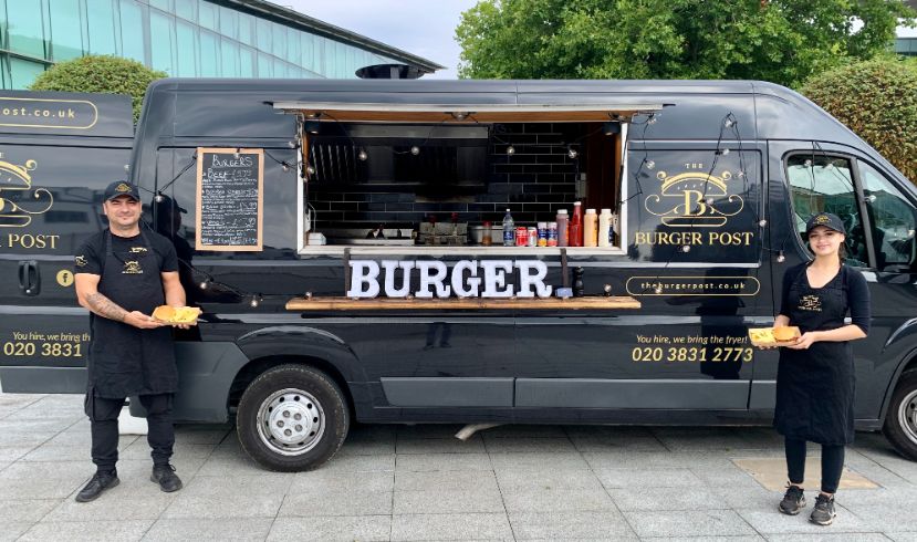 Mobile Burger Van Sutton at Hone