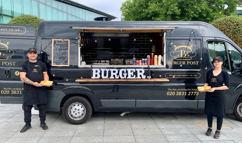 Mobile Burger Van High Laver